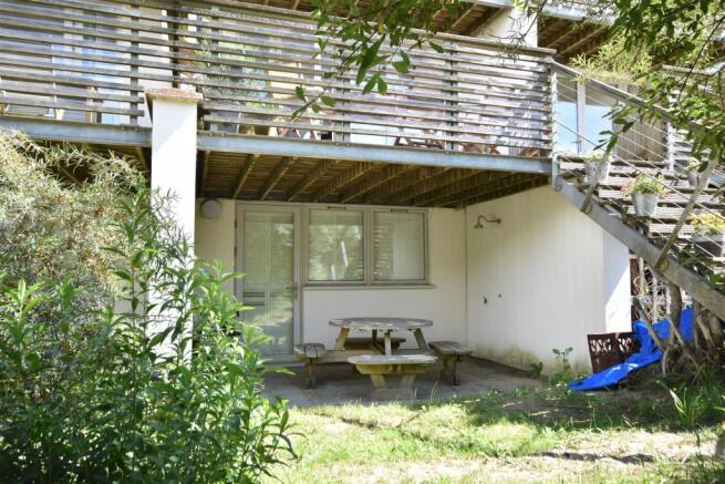 Rear terrace