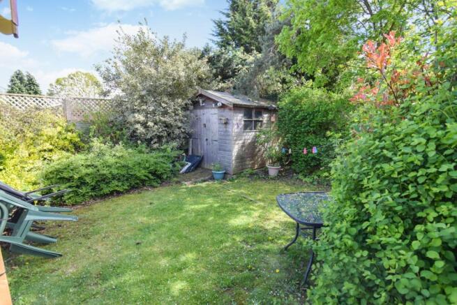 Rear of garden