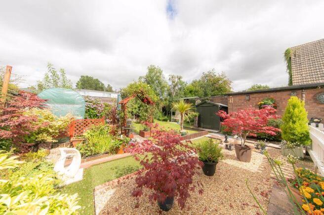 Rear garden