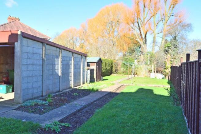 Rear garden