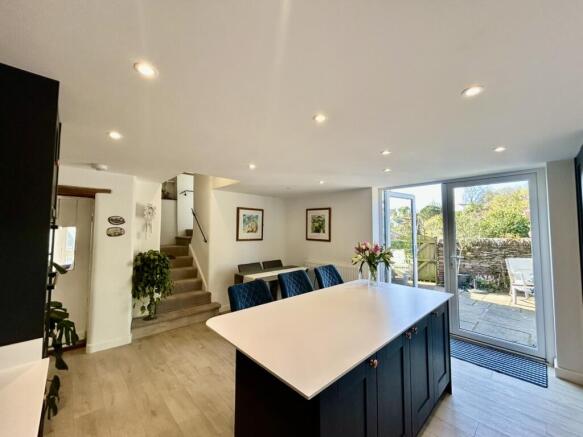 Kitchen : Dining Room To Patio.