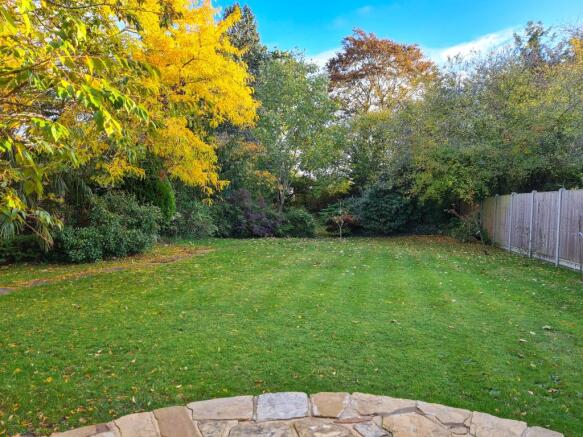 Rear garden