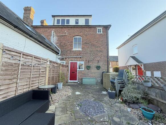 Garden rear elevaltion