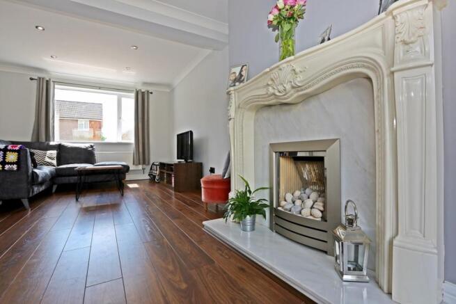 Feature fireplace