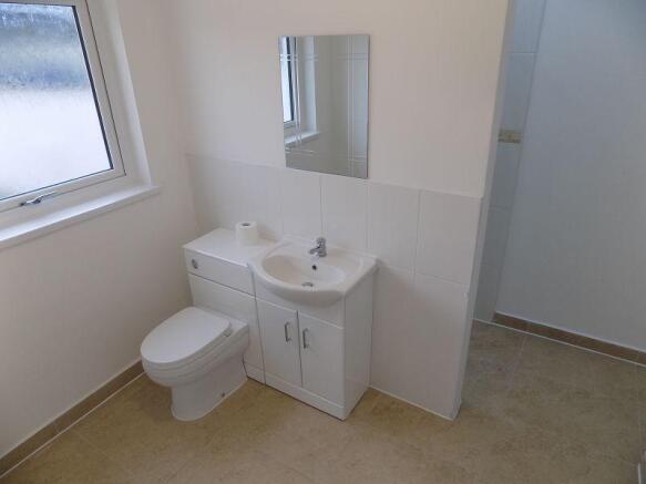 Shower/Utility Area
