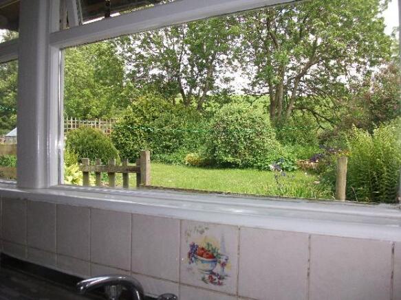 View from kitchen window