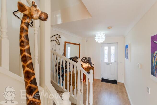 Hall to front