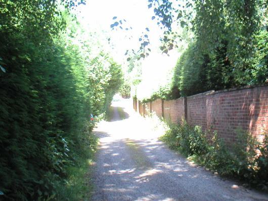Approach driveway