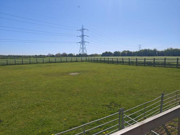 View from decking 