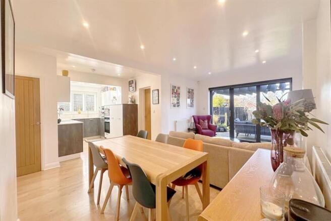 Open Plan Living Dining Kitchen