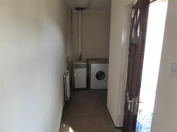 Back hallway/utility