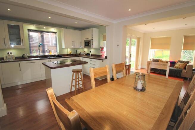 Open Plan Kitchen/ Dining/ Family Room