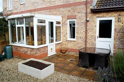 Rear garden
