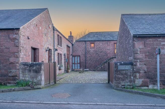 Entrance To Courtyard