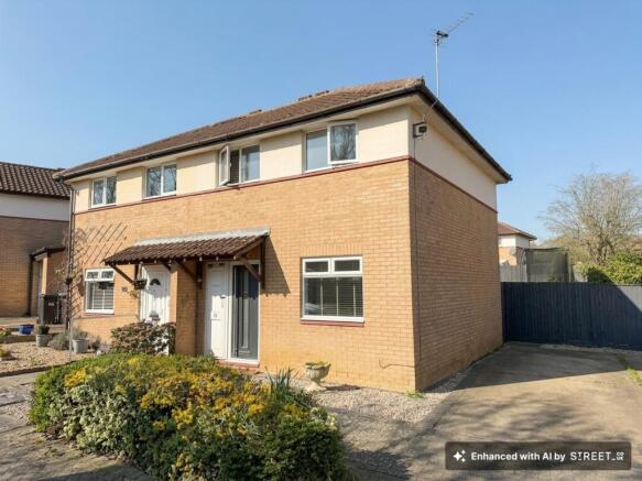 3-bed semi-detached on Fairford Crescent, Downhead Park, MK15, £110,000