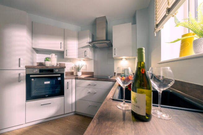 Show home kitchen