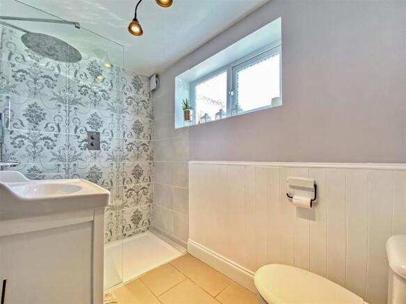 Ground floor shower room