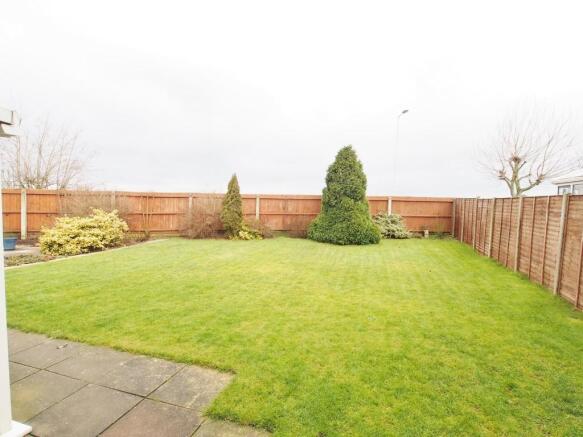 Rear garden