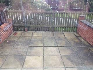 Back courtyard