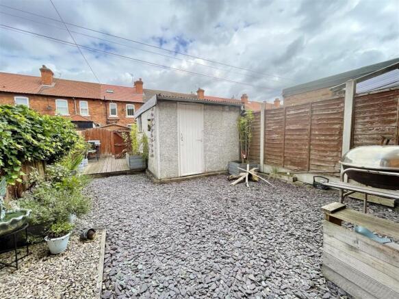 Rear Garden & Garage