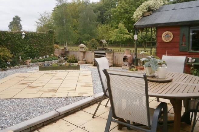 Rear garden