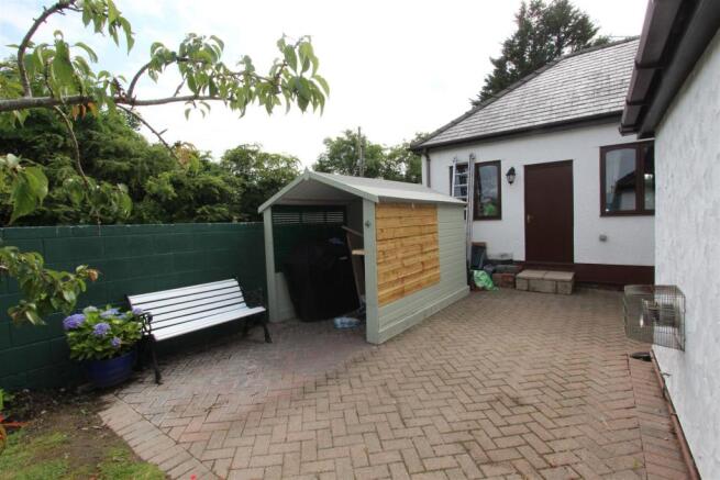 Side Patio and Garage Entrance.JPG