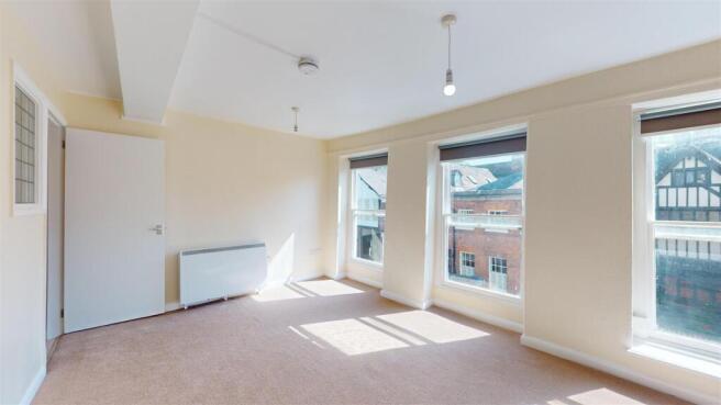Flat 3, Plume Flats, 8, Dogpole, Bedroom and Livin