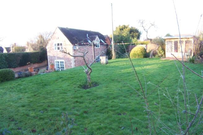 Rear garden