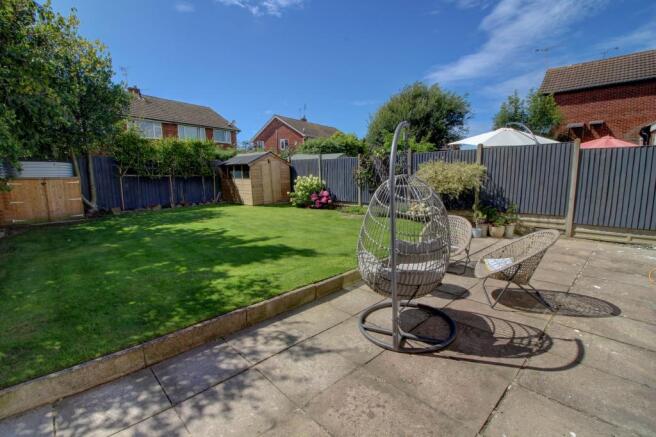 Rear garden