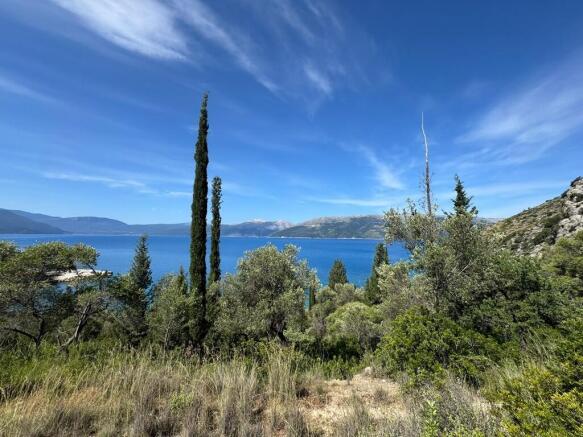 Sea views from land