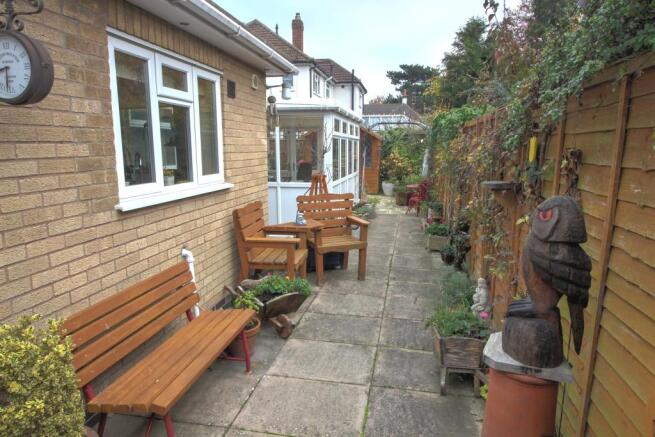 Rear garden