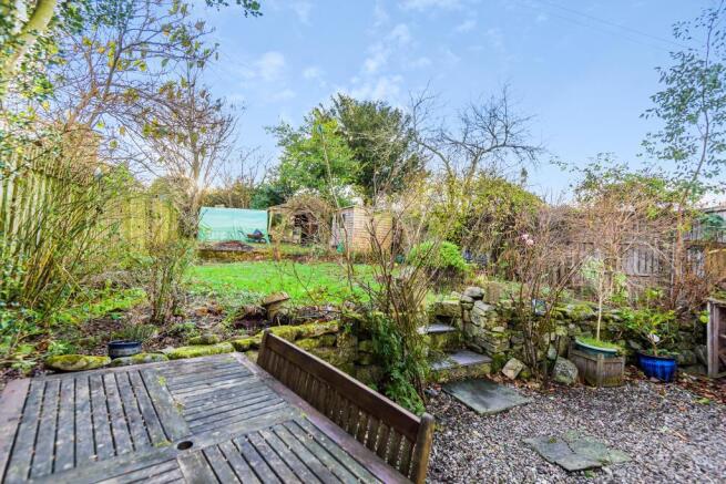 looking out on to garden
