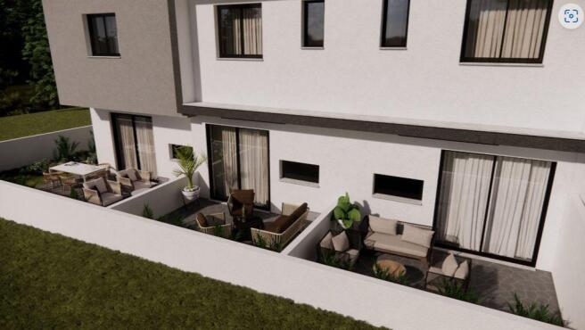 Rear of Townhouses