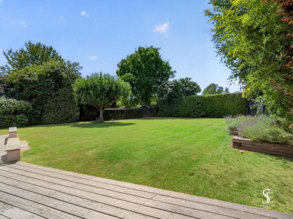 Rear Garden from Terrace