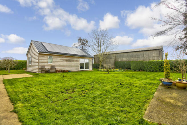 Rear garden