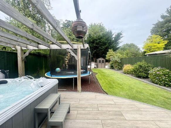 Rear garden