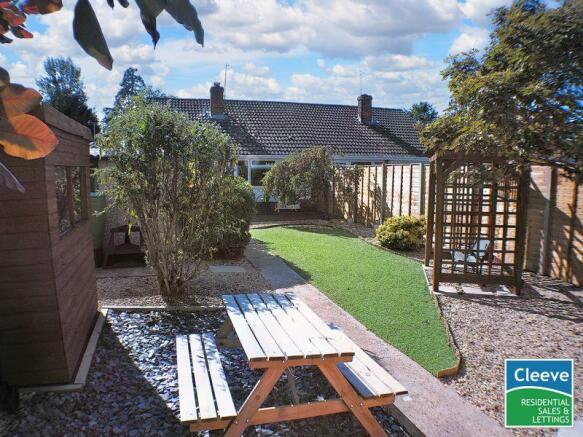Rear of Property