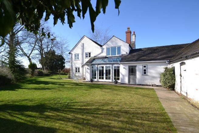 rear of house