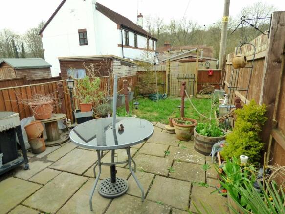 Rear garden