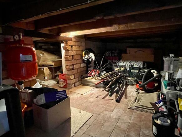 Plenty of storage under the house