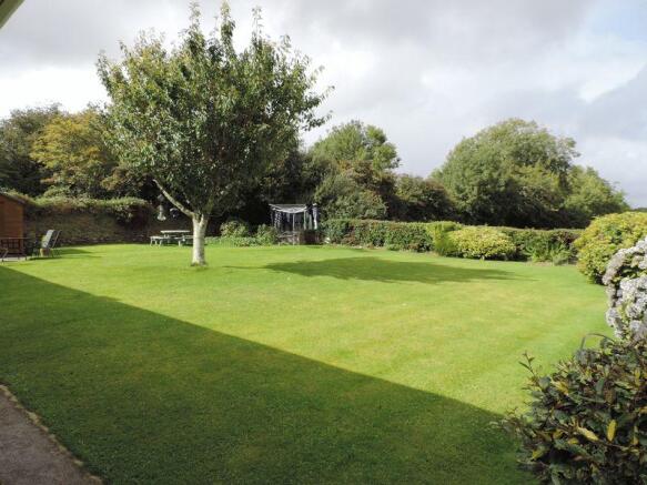 Rear garden
