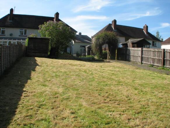 Rear of Property