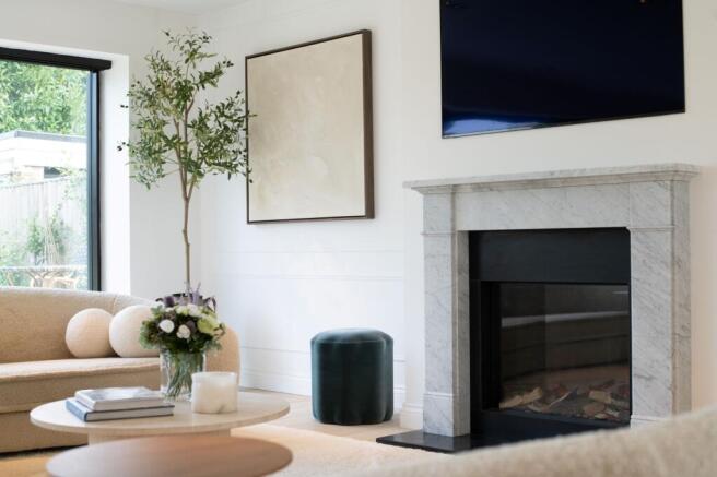 Fireplace in Living Area