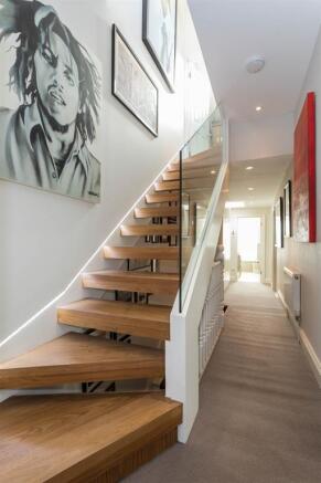 Stairs to Second Floor
