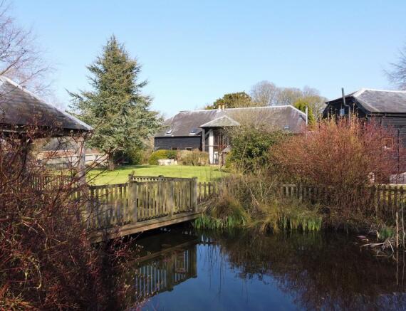 Pond to Barn view