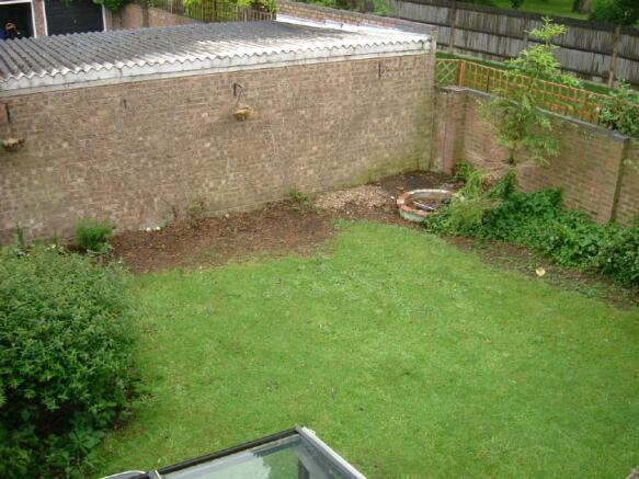 Rear garden