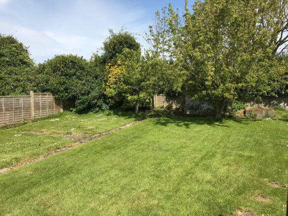 Rear garden