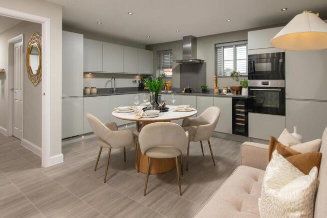 Internal image of the Alderney kitchen