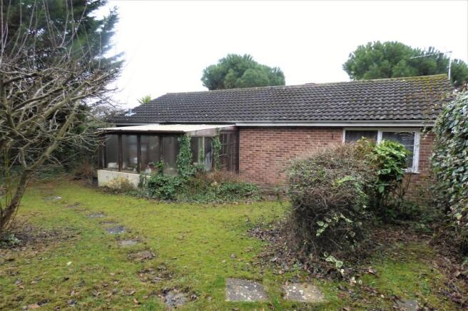 rear of property 