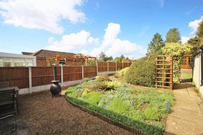Rear garden